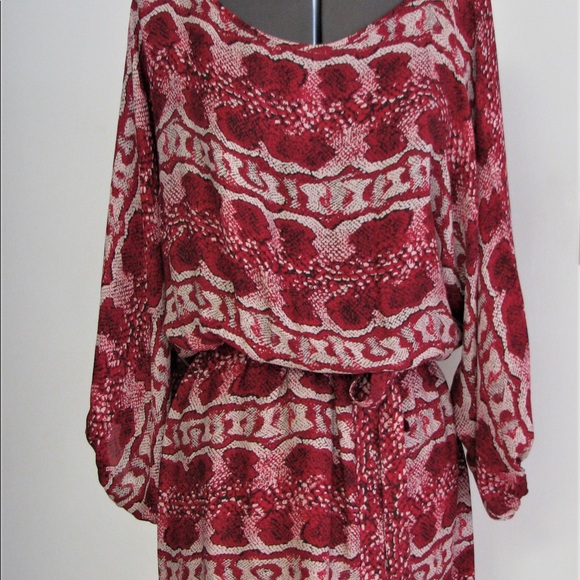 Gorgeous Parker 100% silk crocodile mini dress! - Picture 4 of 7